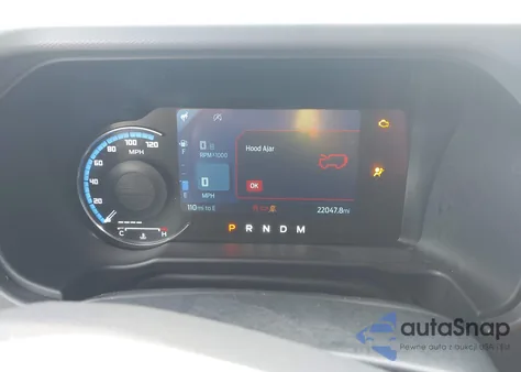 2024 Ford Bronco Black Diamond z USA, uszkodzony, nr VIN 1FMDE1BH9RLB31785